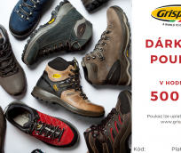 Dárkový poukaz v hodnotě 500 Kč