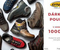 Dárkový poukaz v hodnotě 1000 Kč