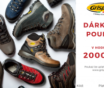 Dárkový poukaz v hodnotě 2000 Kč